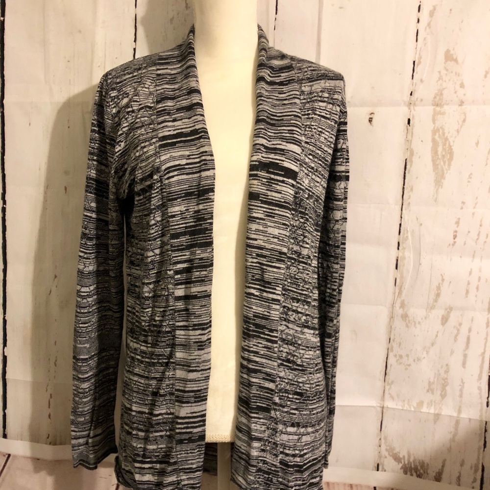 Black and White Cardigan
